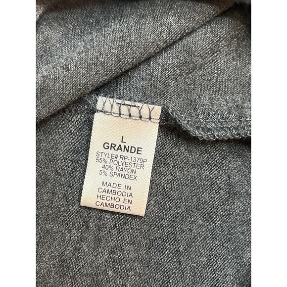 Zenana Premium Lux pull on extra wide leg pants, size large - Picture 3 of 11